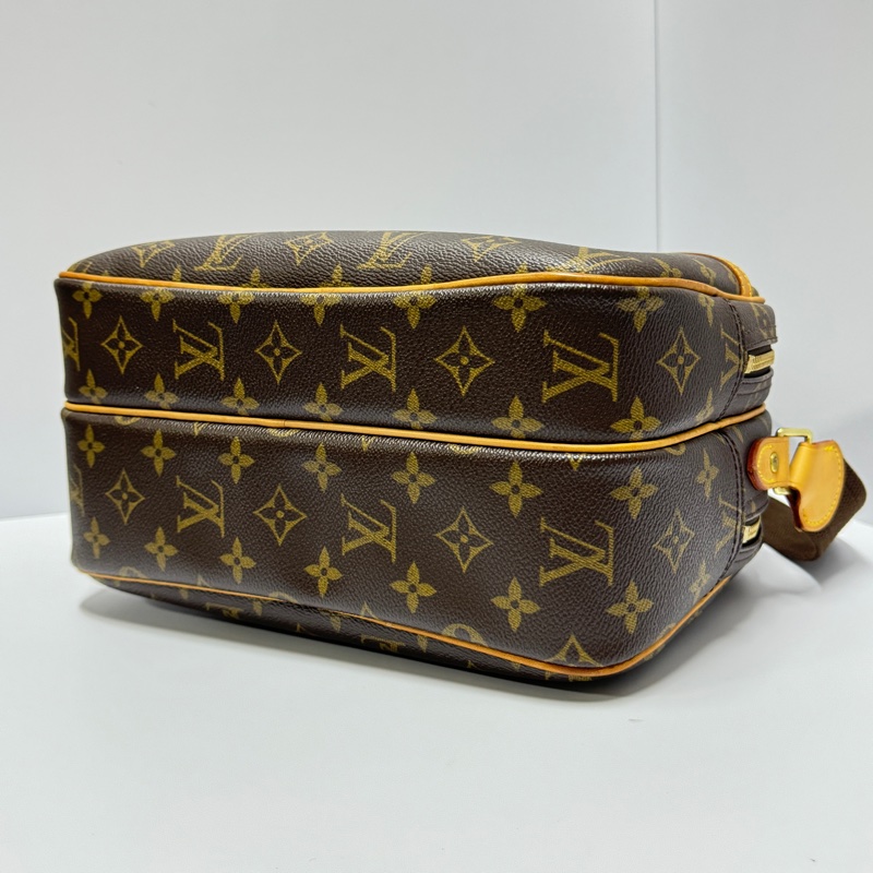 (極新🎁) LV 經典老花 雙層記者包 相機包 斜背包 【專櫃10.3萬】-5