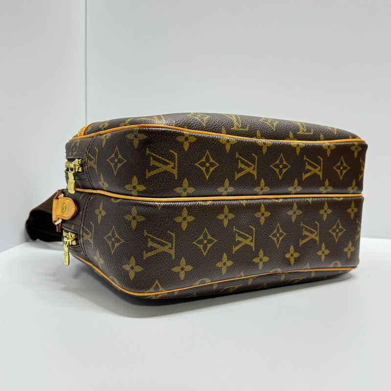 (極新🎁) LV 經典老花 雙層記者包 相機包 斜背包 【專櫃10.3萬】-6