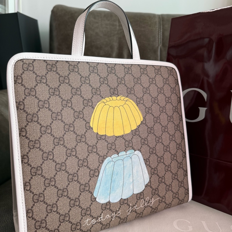 Gucci 可愛貓貓限量手提袋 托特包-2