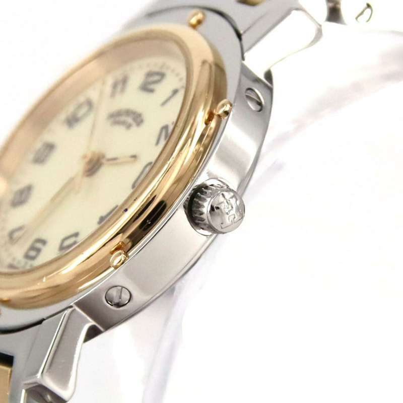 愛馬仕 Clipper Combination CL4.220 SSxGP 石英錶-4