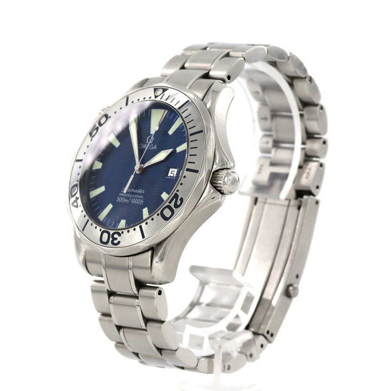 歐米茄海馬系列專業2265.80不鏽鋼石英錶-1