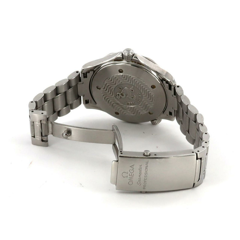 歐米茄海馬系列專業2265.80不鏽鋼石英錶-5