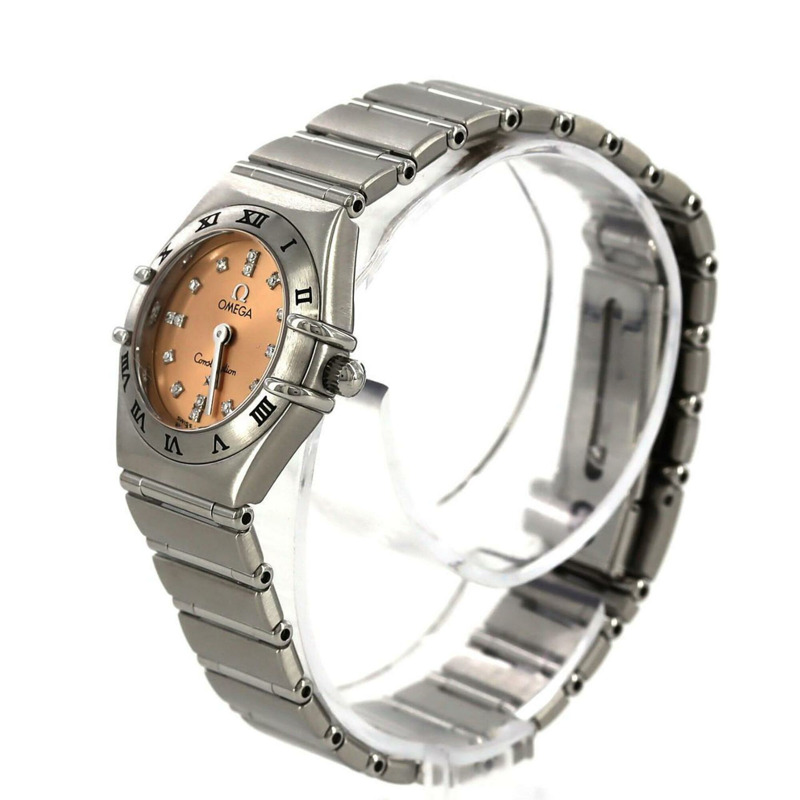 歐米茄星座系列迷你16P辛蒂克勞馥限量版1564.66精鋼石英錶-1