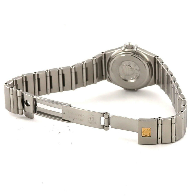 歐米茄星座系列迷你16P辛蒂克勞馥限量版1564.66精鋼石英錶-6