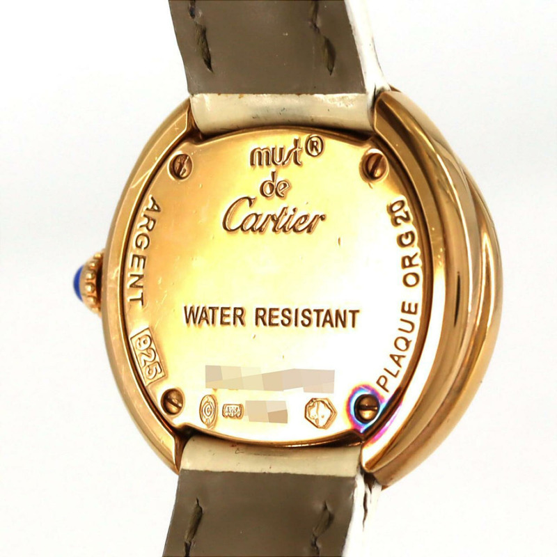 卡地亞 Must Trinity GP W1015045 石英錶-7
