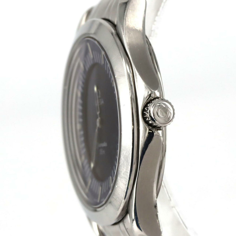 歐米茄海馬120數位類比雙顯2521.81不鏽鋼石英錶-2