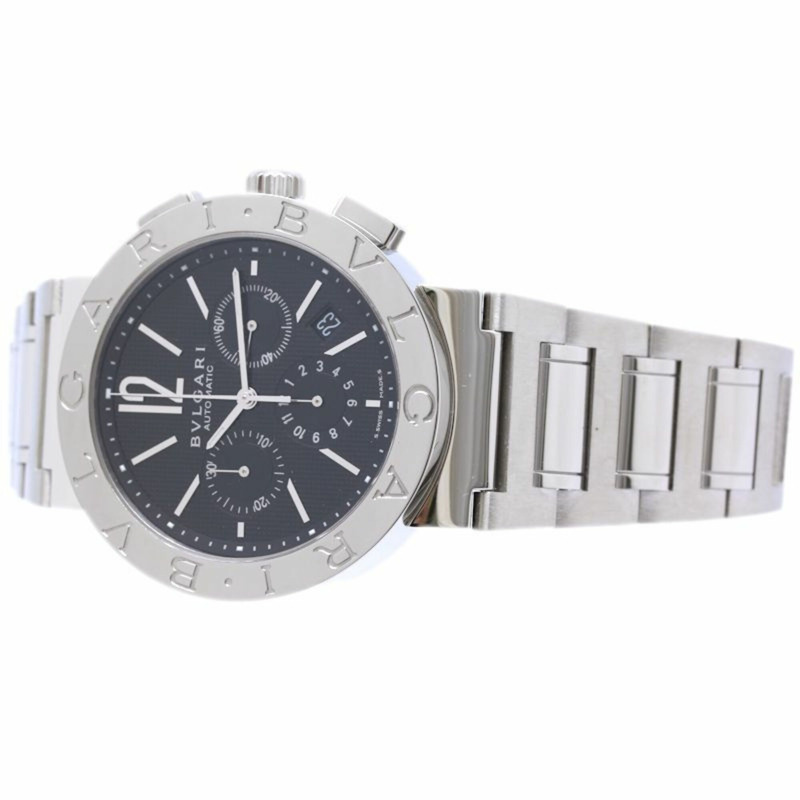 寶格麗 (BVLGARI) 計時腕錶 BB42BSSDCH BB42SSCH 男士腕錶 SS 40238-2