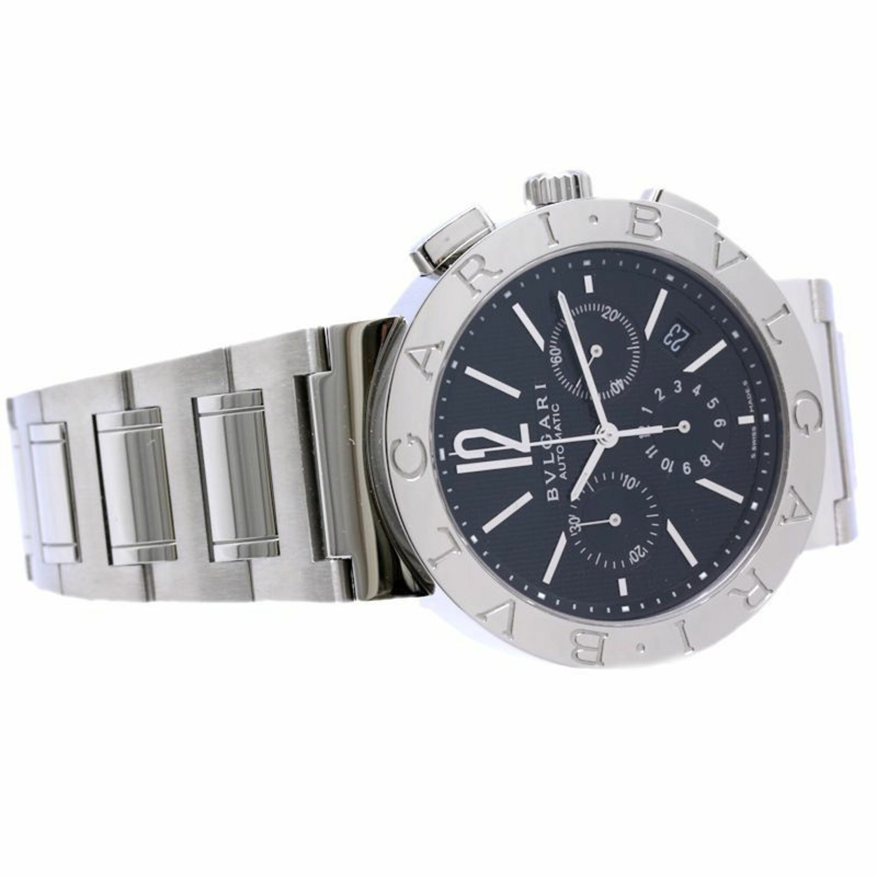 寶格麗 (BVLGARI) 計時腕錶 BB42BSSDCH BB42SSCH 男士腕錶 SS 40238-4