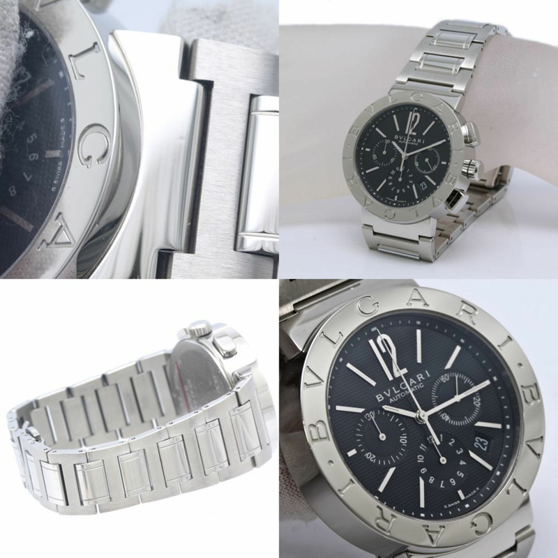寶格麗 (BVLGARI) 計時腕錶 BB42BSSDCH BB42SSCH 男士腕錶 SS 40238-5