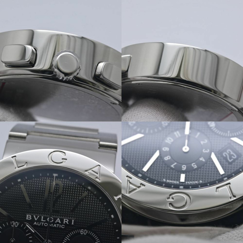 寶格麗 (BVLGARI) 計時腕錶 BB42BSSDCH BB42SSCH 男士腕錶 SS 40238-6