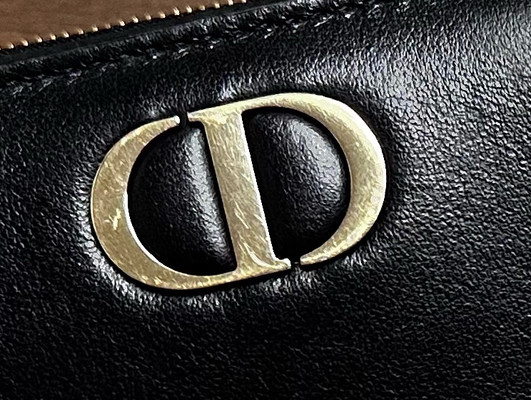 DΙΟR Dаhliа Саrо 短夾 錢包 牛皮短夾 黑色錢包-15