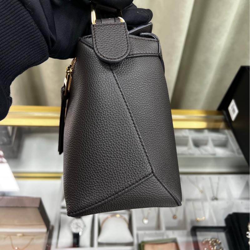 Loewe Puzzle small 小號 新款深灰色-3