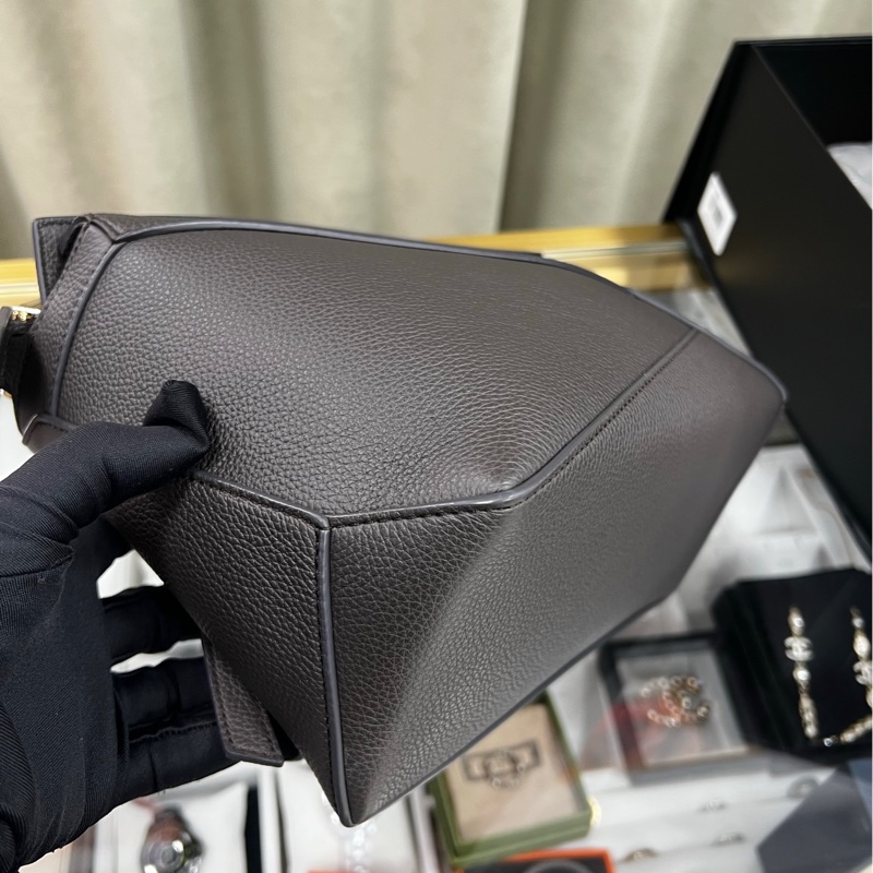 Loewe Puzzle small 小號 新款深灰色-5