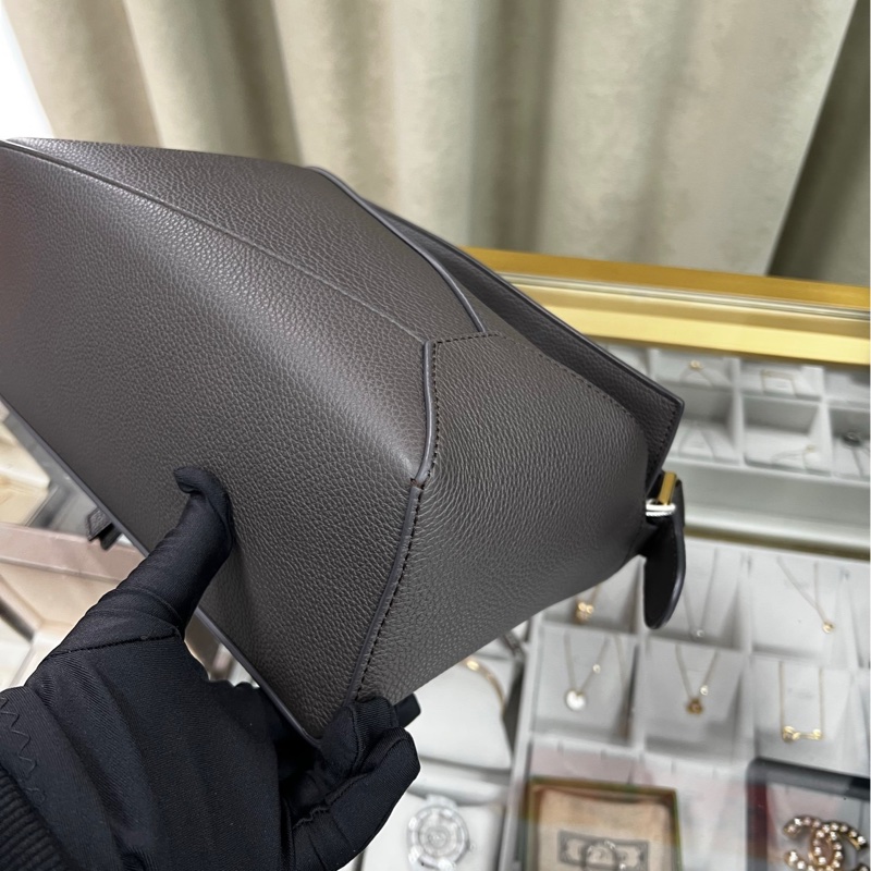 Loewe Puzzle small 小號 新款深灰色-6