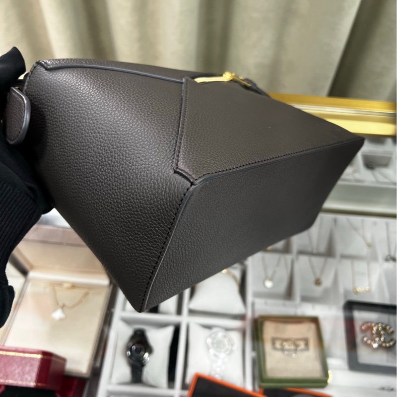 Loewe Puzzle small 小號 新款深灰色-7