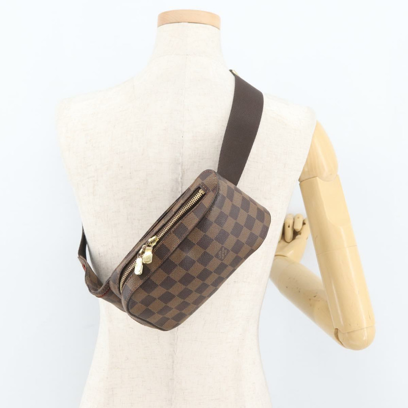 【日本直送】路易威登 Damier Ebene Geronimos 單肩包 N51994 LV 正品 150376-21