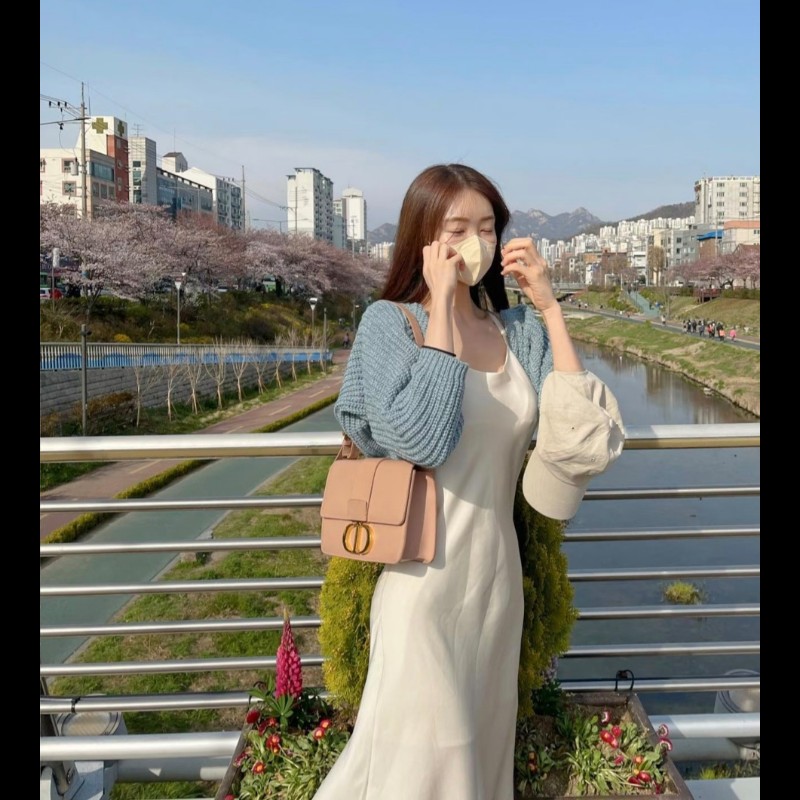 Dior 迪奧 蒙田 Dior 30 Montaigne 裸粉色 玫瑰粉色 乾燥玫瑰粉色 肩背包 斜背包-1