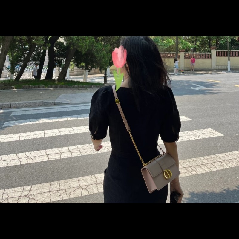 Dior 迪奧 蒙田 Dior 30 Montaigne 裸粉色 玫瑰粉色 乾燥玫瑰粉色 肩背包 斜背包-3