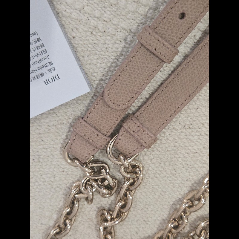 Dior 迪奧 蒙田 Dior 30 Montaigne 裸粉色 玫瑰粉色 乾燥玫瑰粉色 肩背包 斜背包-20