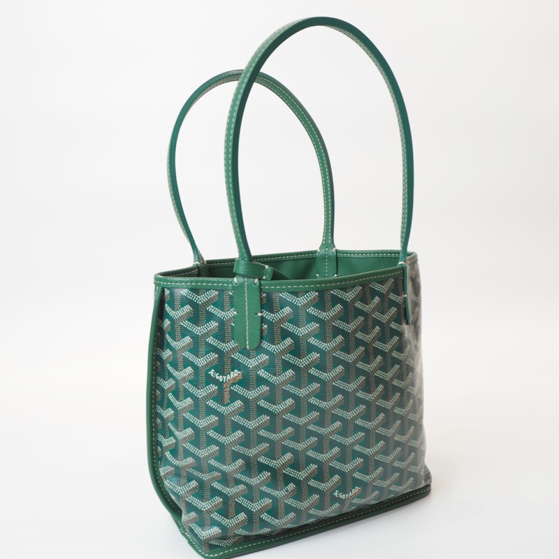 Goyard Anjou mini tote綠色-1