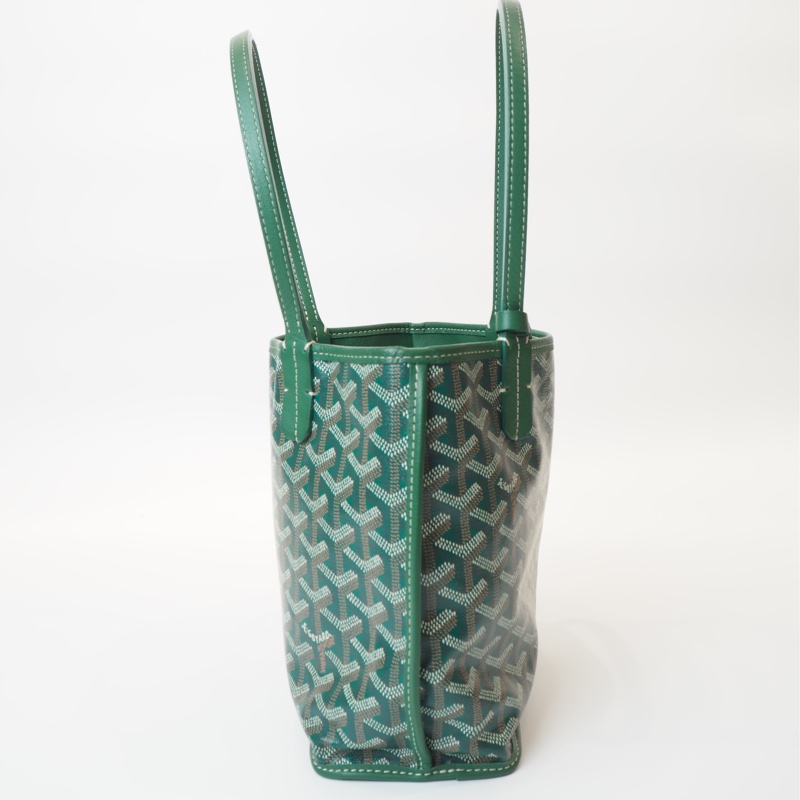 Goyard Anjou mini tote綠色-8