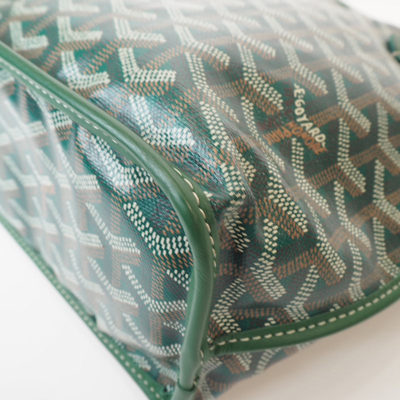 Goyard Anjou mini tote綠色-13
