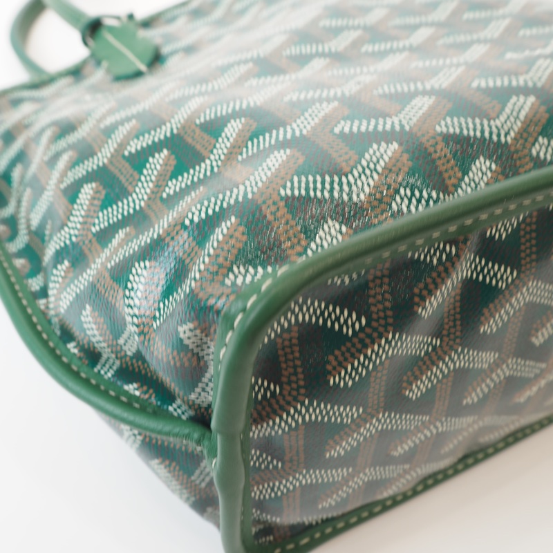 Goyard Anjou mini tote綠色-14