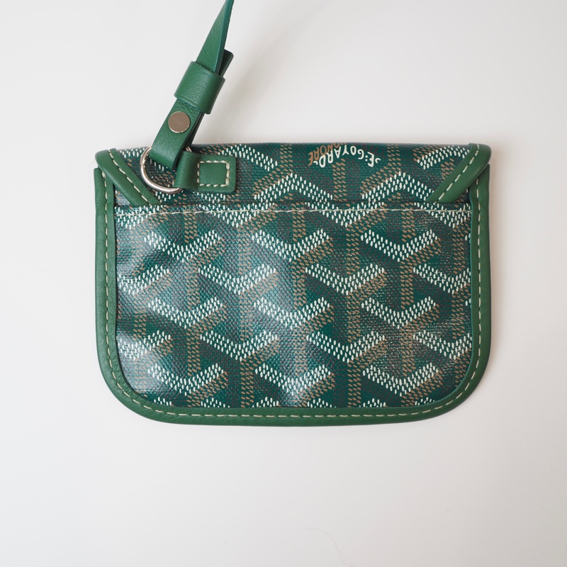 Goyard Anjou mini tote綠色-19