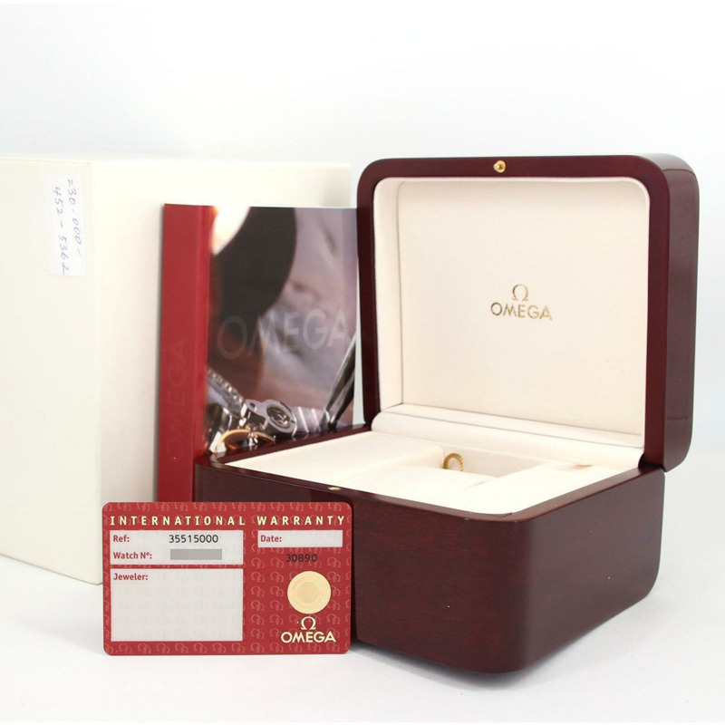 歐米茄超霸系列闊箭3551.50不鏽鋼自動腕錶-6