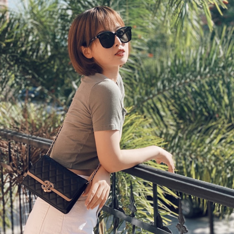 【全網稀有✨放心不撞包】Chanel香奈兒 埃及系列 黑金Woc發財包|腋下包｜單肩包｜斜背包-0