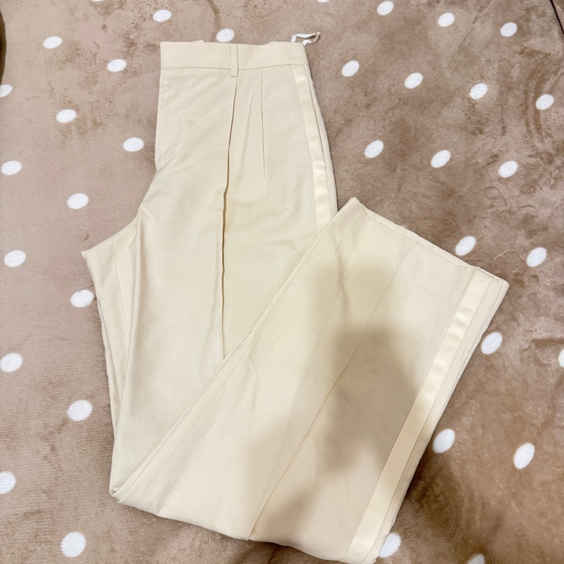 隨便賣 買到賺到 全新 Celine 卡其布料 正式休閒長褲-18