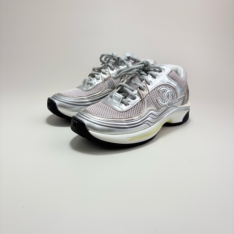 CHANEL香奈兒銀角大王休閒鞋-0