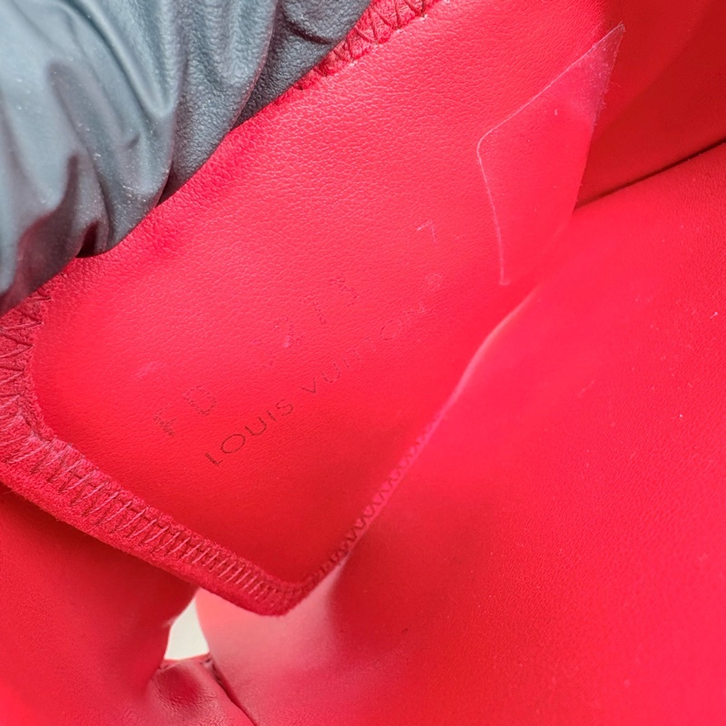 LOUIS VUITTON LV老花滿LOGO魔術貼拖鞋-6