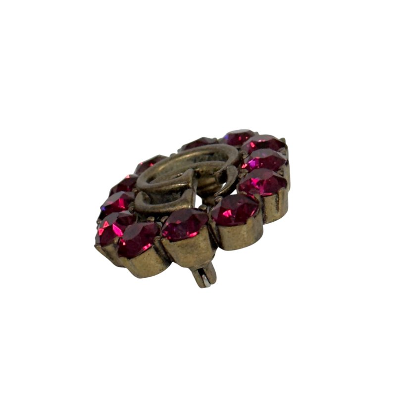GUCCI GG Marmont 水鑽 胸針-5