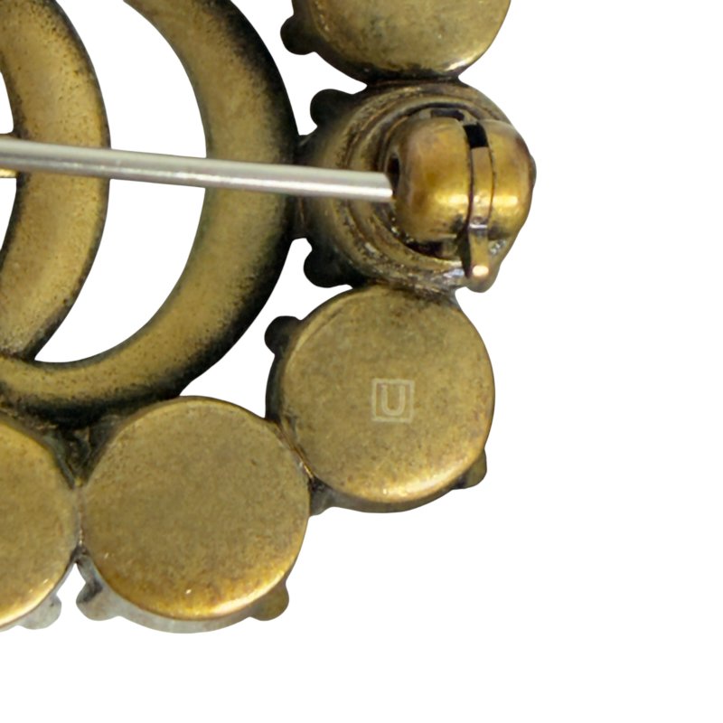 GUCCI GG Marmont 水鑽 胸針-10