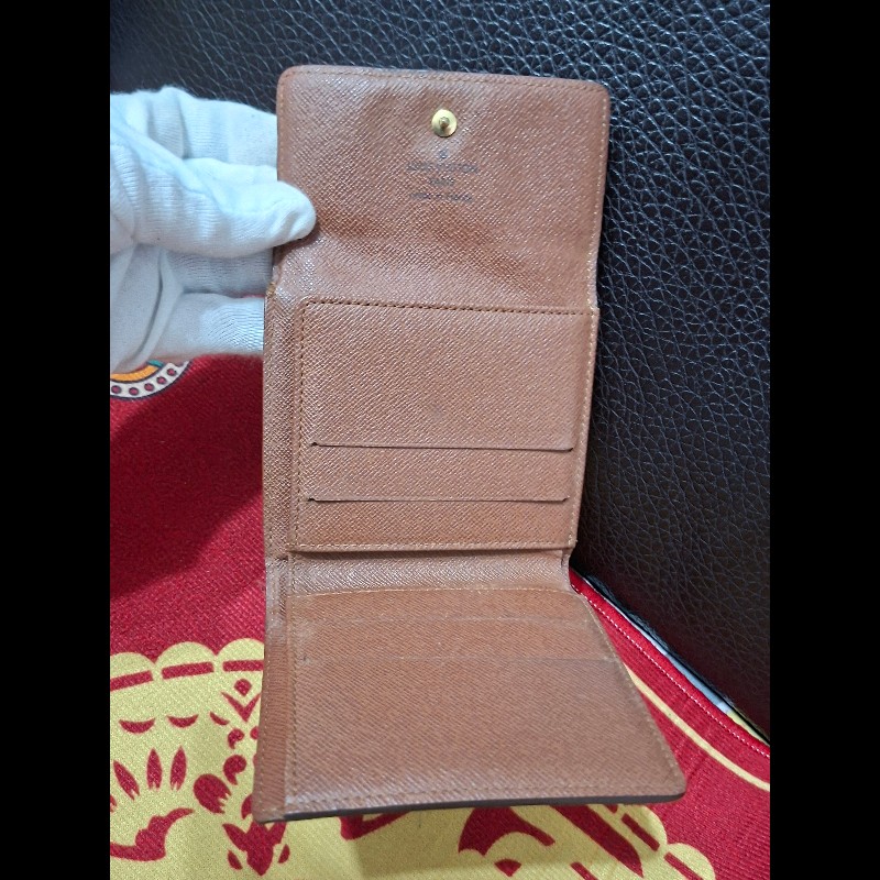日本二手/LV/三折層中夾/內有零錢袋/SP0038-11