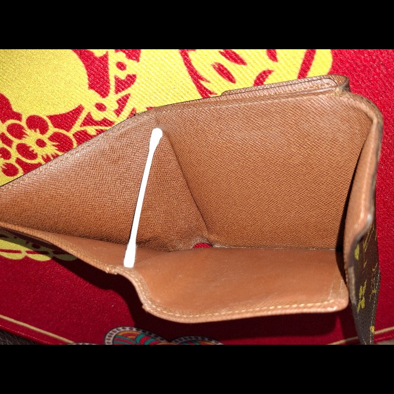 日本二手/LV/三折層中夾/內有零錢袋/SP0038-12