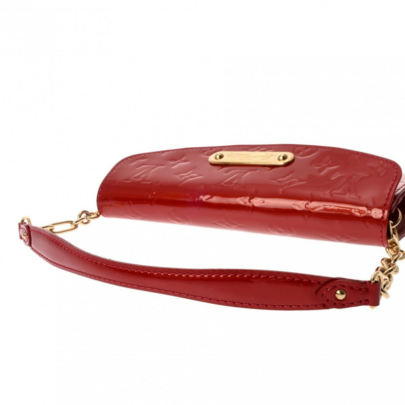 路易威登 (LOUIS VUITTON) Monogram Vernis Sunset Boulevard Pomme d'Amour M93543 女士手提包 A 級二手 Ginzo-3