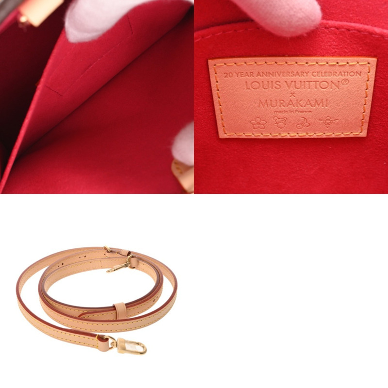 路易威登 (LOUIS VUITTON) Monogram OnTheGo BB Panda Takashi Murakami 聯名款棕色 M13668 女士帆布手提包,全新未使用,Ginzo 出品-10