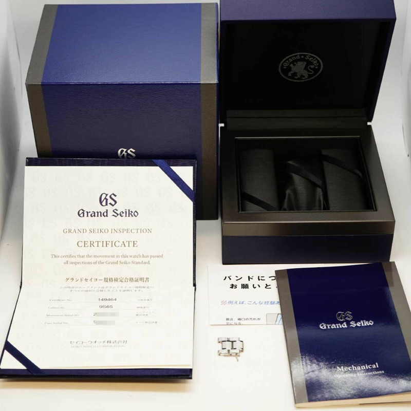 精工 Grand SBGR253 9S65-00B0 黑色錶盤男士腕錶-9