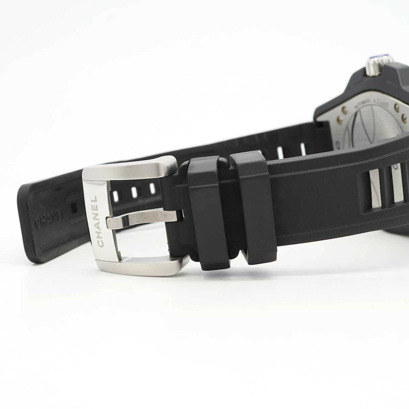 香奈兒 J12 Marine H2561 黑色錶盤男士腕錶-3