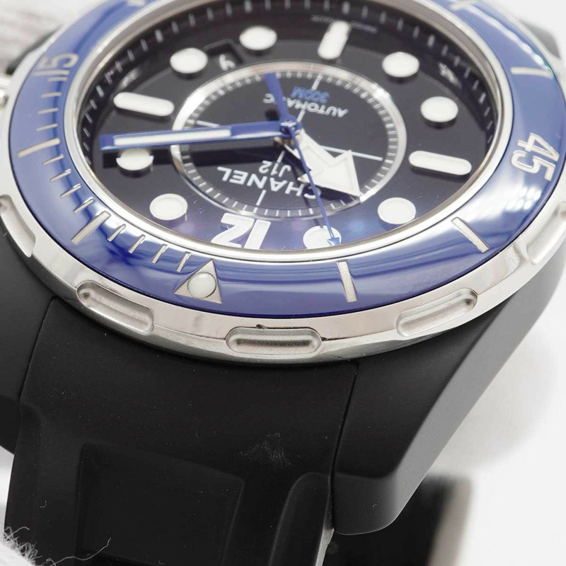 香奈兒 J12 Marine H2561 黑色錶盤男士腕錶-5