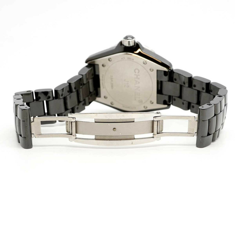 香奈兒 J12 H1626 黑色錶盤男士腕錶-3