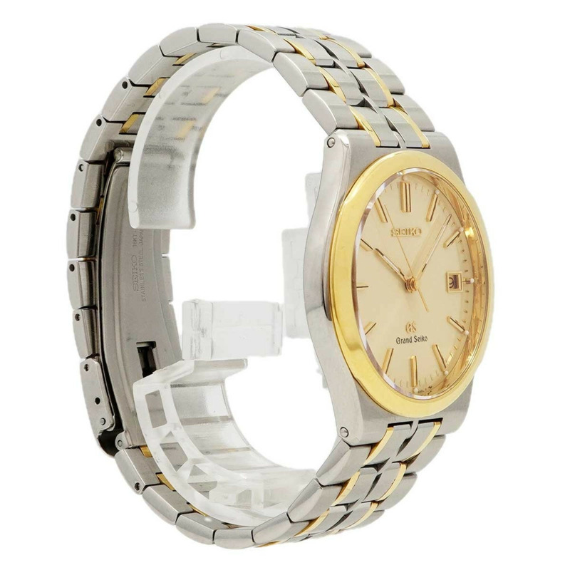 精工 Grand SBGG002 8N65-9000 金色錶盤男士腕錶-2