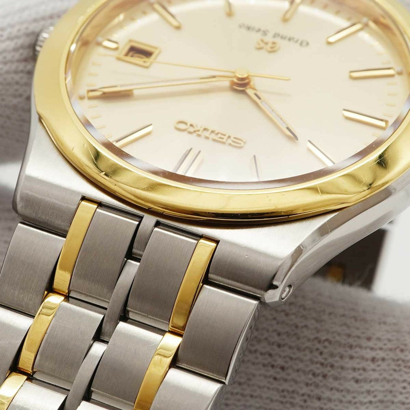 精工 Grand SBGG002 8N65-9000 金色錶盤男士腕錶-6