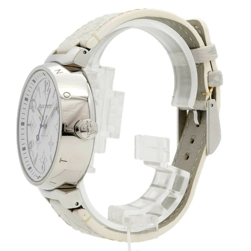 路易威登 Tambour QA114 白色錶盤男士腕錶-1