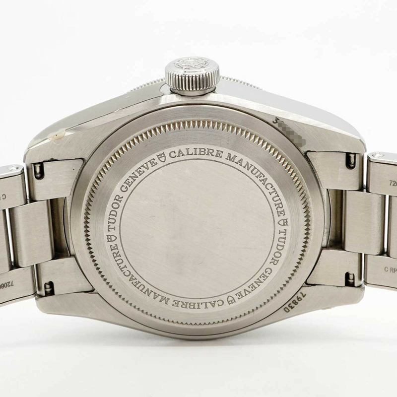 帝舵碧灣GMT 79830RB 白色錶盤男士腕錶-4