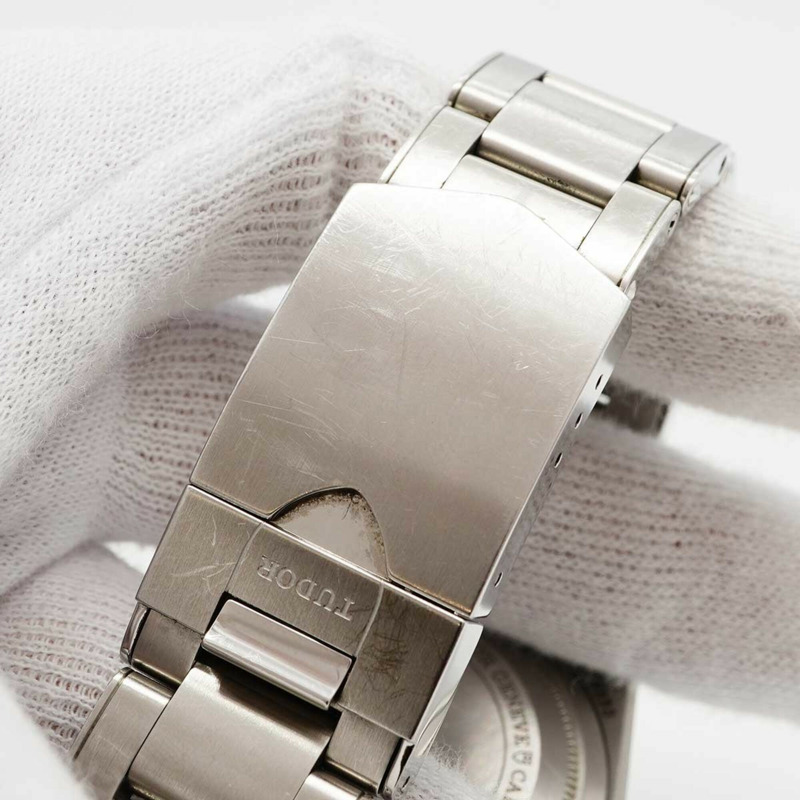 帝舵碧灣GMT 79830RB 白色錶盤男士腕錶-6