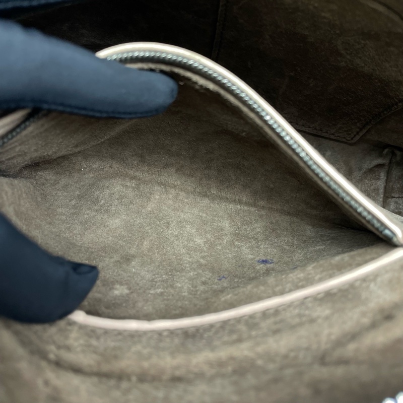 BV葆蝶家編織斜挎相機包粉色/24*17*5cm 🈚附件-9