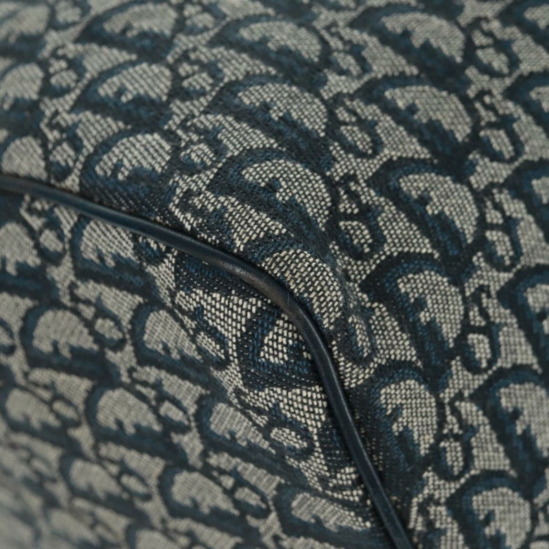 【日本直送】Christian Dior Trotter帆布波士頓包，兩用款，海軍藍/金色，正品，貨號168742SAV-12